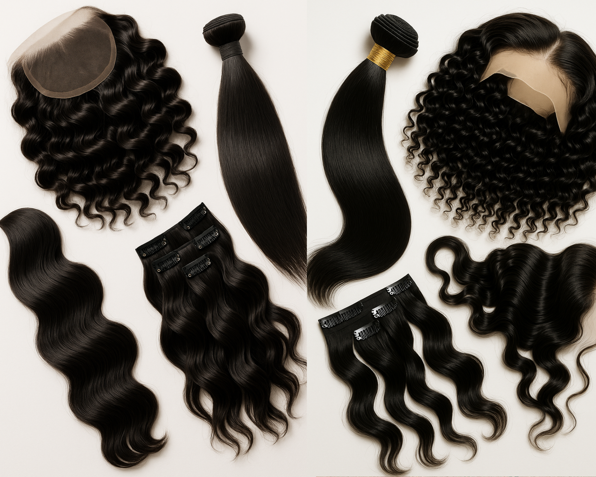 Hair bundle layout